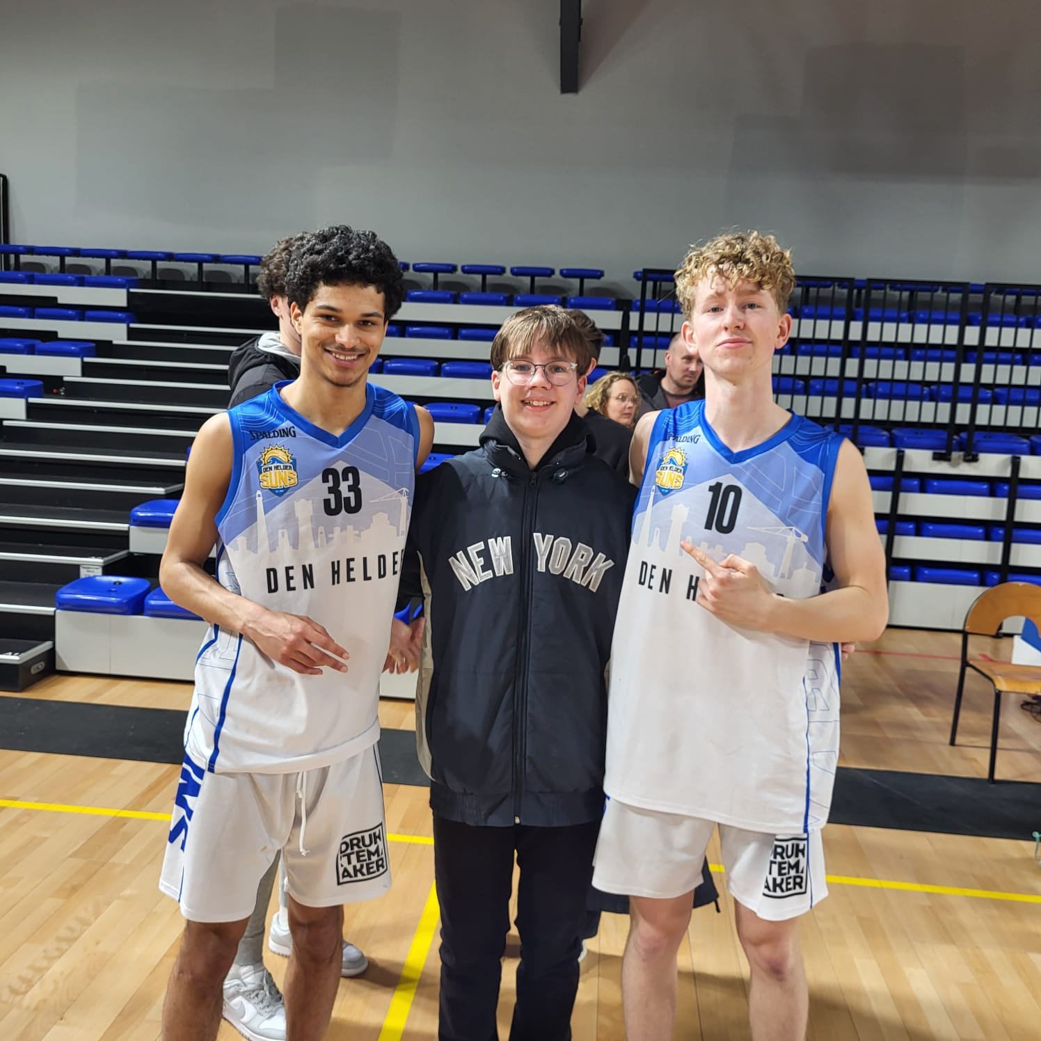 bram met de Den Helder Suns